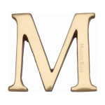 M Marcus Heritage Brass Letter M - Pin Fix 51mm